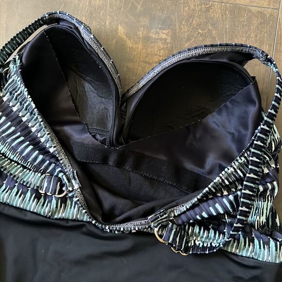 Dreamsuit Slimming Control Wrap One Piece Swimsuit Sz-16W - Picture 8 of 11